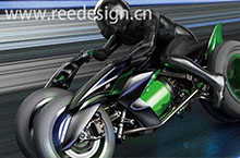摩托车工业结构外观产品设计