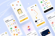 杂货应用UI设计APP界面设计作品。