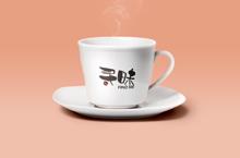 寻昧（咖啡logo)