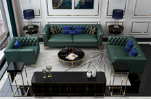 3D家具效果图后现代沙发轻奢风格真皮家具渲染图家具详情页