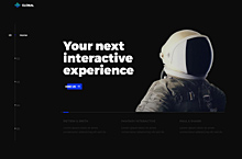 响应式页面设计-黑色科技、未来、星空