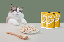 宠物产品包装设计&拍摄 TailTalk宠物猫咪鸡肉冻干