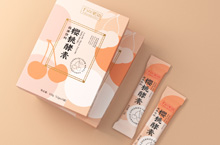 樱桃酵素 果蔬酵素 固体饮料包装设计©刘益铭 原创作品