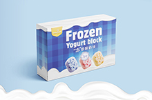 Frozen Yogurt Block