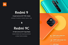 Redmi 9 & 9C国际产品站设计