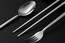 不锈钢刀叉筷子拍摄 长沙·黑衣人摄影