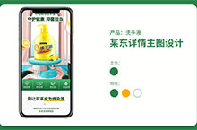 洗手液详情主图设计
