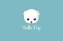 hellopup的logo设计