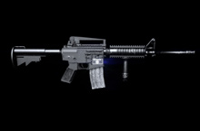 M4A1自动步枪模型制作