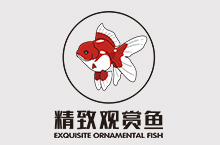 【观赏鱼logo】-精致观赏鱼logo设计