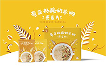 奇亚籽酸奶谷物燕麦片包装设计