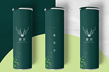 logo设计 鹿茶品牌