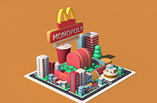 C4D 体素风 练习
