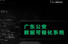 广东公安数据可视化系统