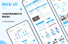 UDI医疗用品编码网页UI设计