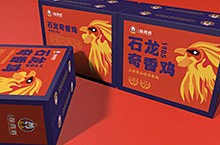 石龙奇香鸡  产品包装设计