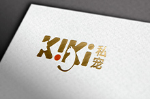 字母K 宠物logo设计