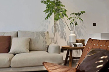 110平新房装修，清新自然，原木+白设计，舒适有情调