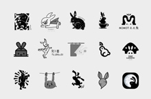 兔子主题logo设计