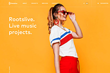 Rootslive Website Design