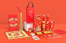 聚福中国年文创礼盒设计两款方案