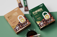 保健品包装设计 瘦身咖啡 防弹咖啡 固体饮料 包装设计©刘益铭原创作品