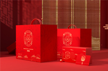 中国红大闸蟹包装设计