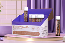 PQQ鱼胶原蛋白肽饮品包装设计-悟杰品牌视觉设计