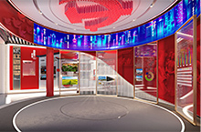 枣园红镇级园区展厅设计