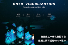 丨数据可视化丨大屏数据可视化界面设计——智慧工地