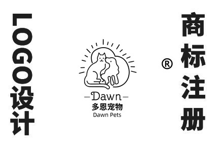 为一家宠物医院设计logo-多恩宠物