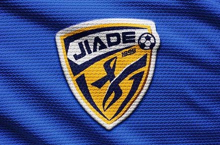 JIADE 足球队徽设计