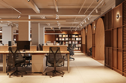 OFFICE | 复古摩登 以经典定义美学办公空间
