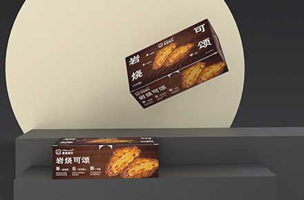 岩烧可颂包装设计