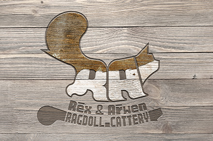 "Rex&Arwen"宠物猫舍品牌LOGO形象设计