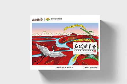 盤錦紅海灘系列包裝
