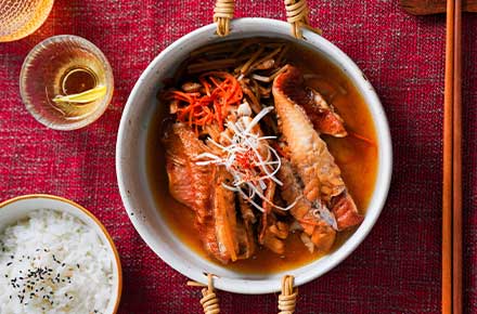 紅魚牛蒡煮