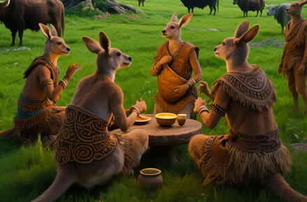 外星球超写实原创插画