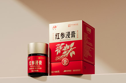 保健食品紅參膏包裝設計 | 吉林敖東 | 銘睿益創