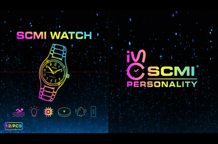 青年炫彩渐变包装盒