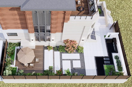 滨河首府庭院设计