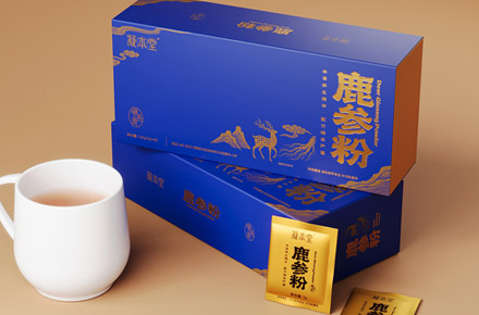 保健食品鹿参粉包装设计 | 凝本堂 | 铭睿益创