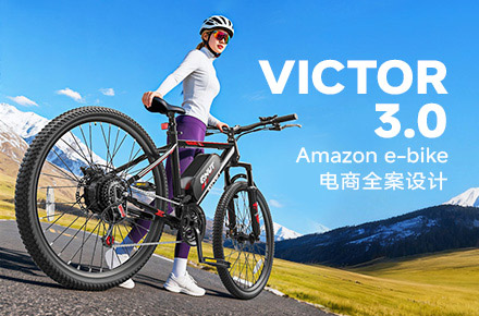 跨境电商电动自行车视觉全案设计