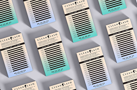 Clean Lash 恋美｜美妆品牌LOGO设计包装设计
