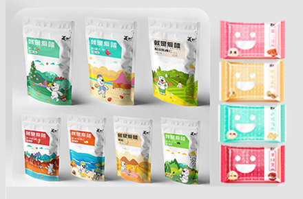 义利北冰洋 | 坚果与小吃包装设计