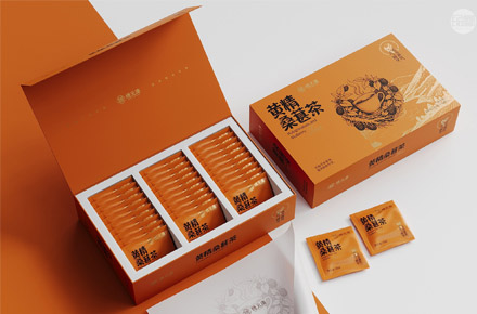 结合传统养生智慧与现代消费理念的健康茶饮 | 黄精桑葚茶产品包装设计 | 铭睿益创