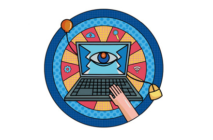 两款原创手绘图案帆布包设计